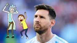Leo Messi y Rick & Morty: la alianza menos pensada