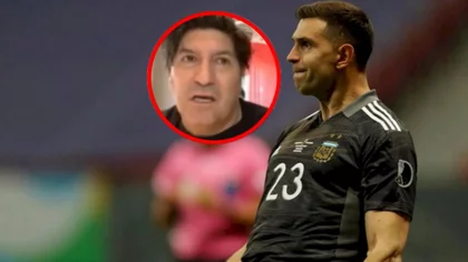 Zamorano apunto contra el Dibu y la selección rumbo a Qatar