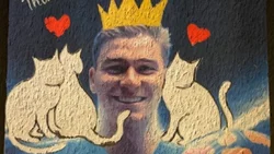 Julián Álvarez ya tiene un mural en Inglaterra