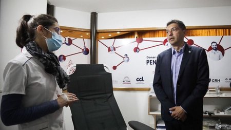Inauguraron el primer punto fijo para donar sangre
