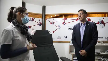 Inauguraron el primer punto fijo para donar sangre