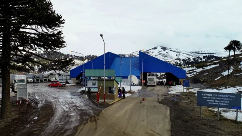 Por la nieve, Pino Hachado permanecerá cerrado durante todo el día