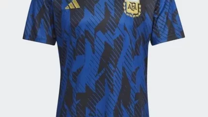 Se filtraron fotos de la camiseta alternativa de Argentina