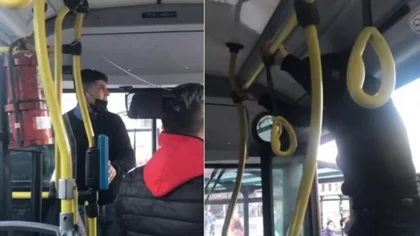 Furia en el colectivo: chofer atacó a palazos a un pasajero