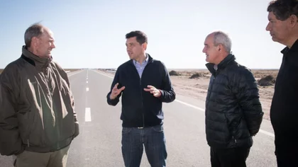 La pavimentación en Ruta 67 tiene casi un 70% de avance