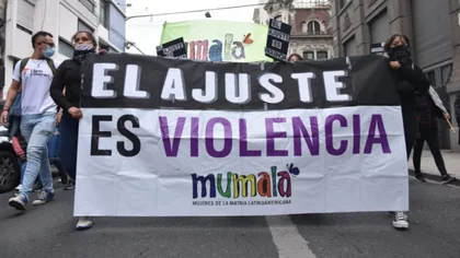 El ajuste es inclusivo, y la “matria” se queja