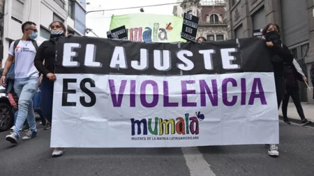 El ajuste es inclusivo, y la “matria” se queja