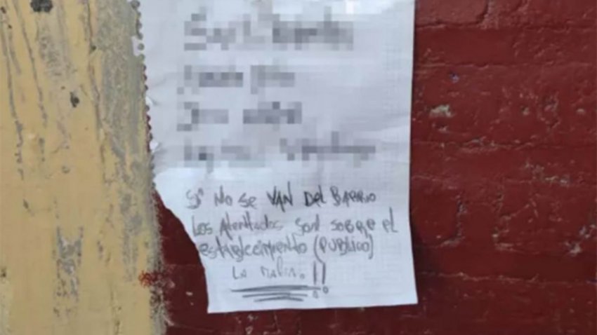 La advertencia contra pibes de séptimo grado