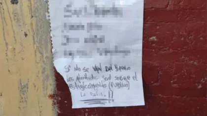 La advertencia contra pibes de séptimo grado