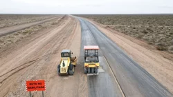 Ruta del petróleo: continúa a paso firme su construcción