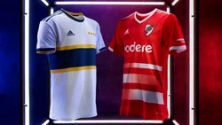 A cuatro días del Superclásico, River y Boca presentan sus camisetas