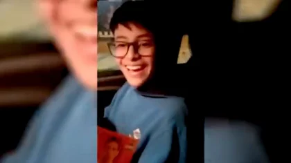 VIDEO: un nene neuquino consiguió dos figuritas de Messi en un paquete