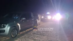 Persecución policial: cuatro en una Amarok se robaron 2 paneles solares