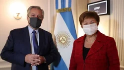 Fernández se reúne hoy con Georgieva y mañana hablará ante la ONU