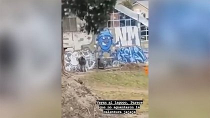 Tuvieron sexo en el centro de Bariloche y los filmaron