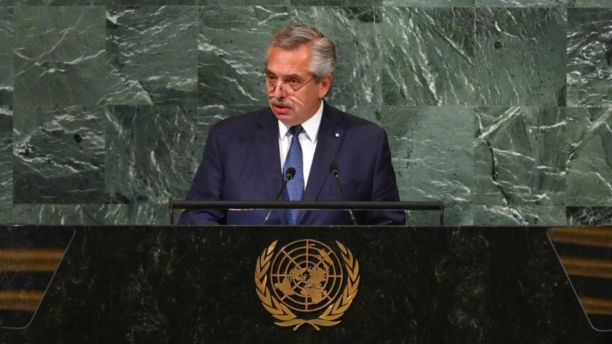 Encendido discurso de Alberto Fernández en la ONU