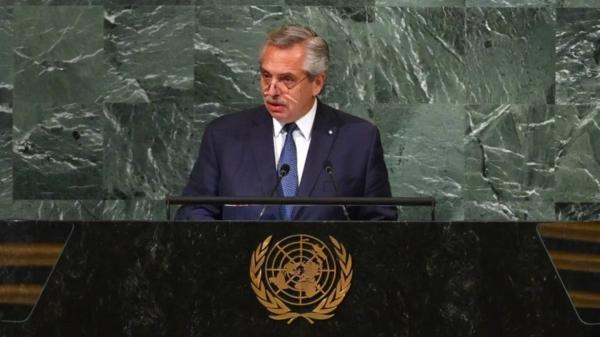 Encendido discurso de Alberto Fernández en la ONU