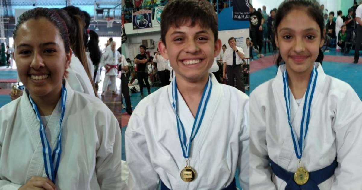 Cosecha de medallas para neuquinos en el Nacional de Karate