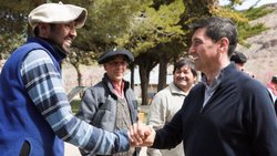 Koopmann comenzó su gira “Uniendo Neuquén”