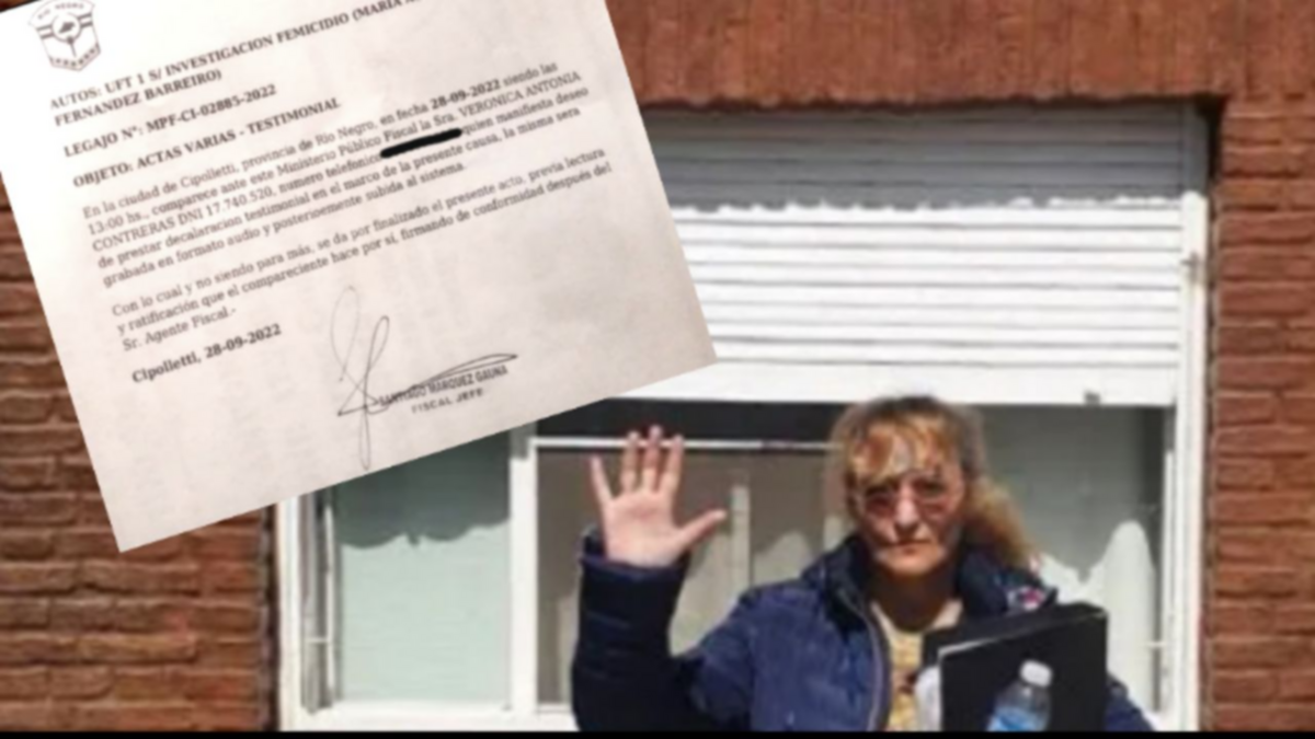 La vidente declaró como testigo en la causa de Agustina