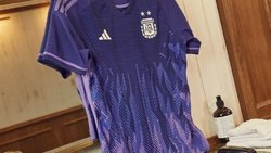 Se supo qué camisetas usará Argentina en el Mundial