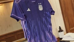 Se supo qué camisetas usará Argentina en el Mundial