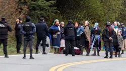 Mascardi: llevaron a una detenida al hospital para dar a luz