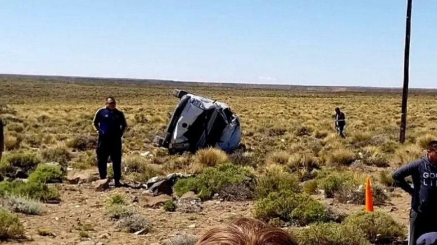 Empleada de Mariano Moreno murió al volcar en la ruta 14