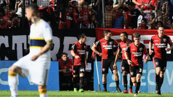 Newells le ganó a Boca y dejó el Torneo en llamas