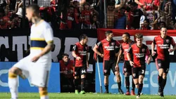 Newells le ganó a Boca y dejó el Torneo en llamas