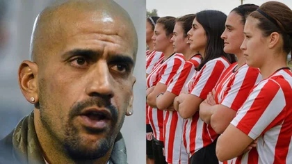 Verón habló sobre el fútbol femenino y lo destrozaron