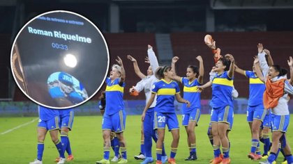 Riquelme: “Me han hecho festejar más que el domingo”