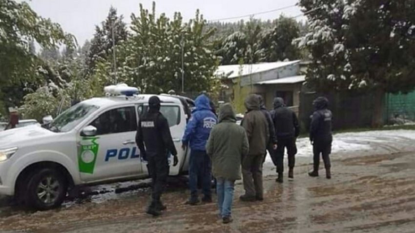 Allanaron ocho viviendas de comunidades mapuche en Bariloche