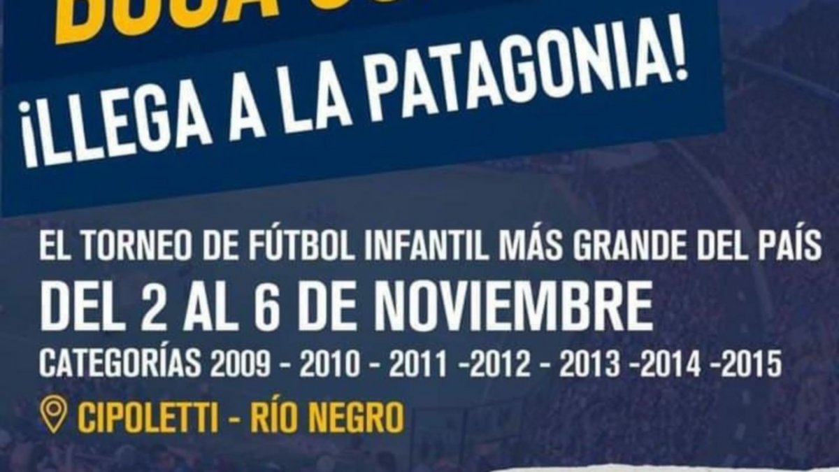 La Boca Cup arranca en Cipolletti