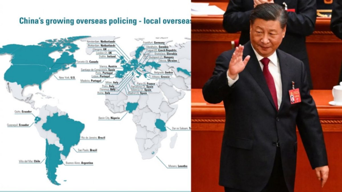 Centros policiales secretos de China en todo el mundo