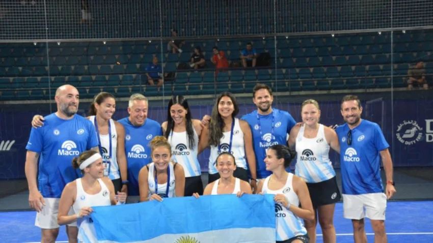 Daiara Valenzuela se luce en el Mundial de Pádel