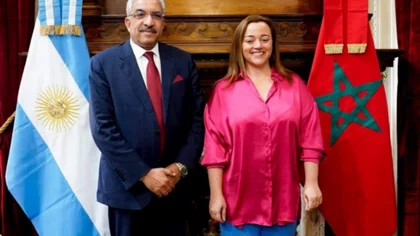 Moreau recibió al vicepresidente de la Cámara de Representantes de Marruecos