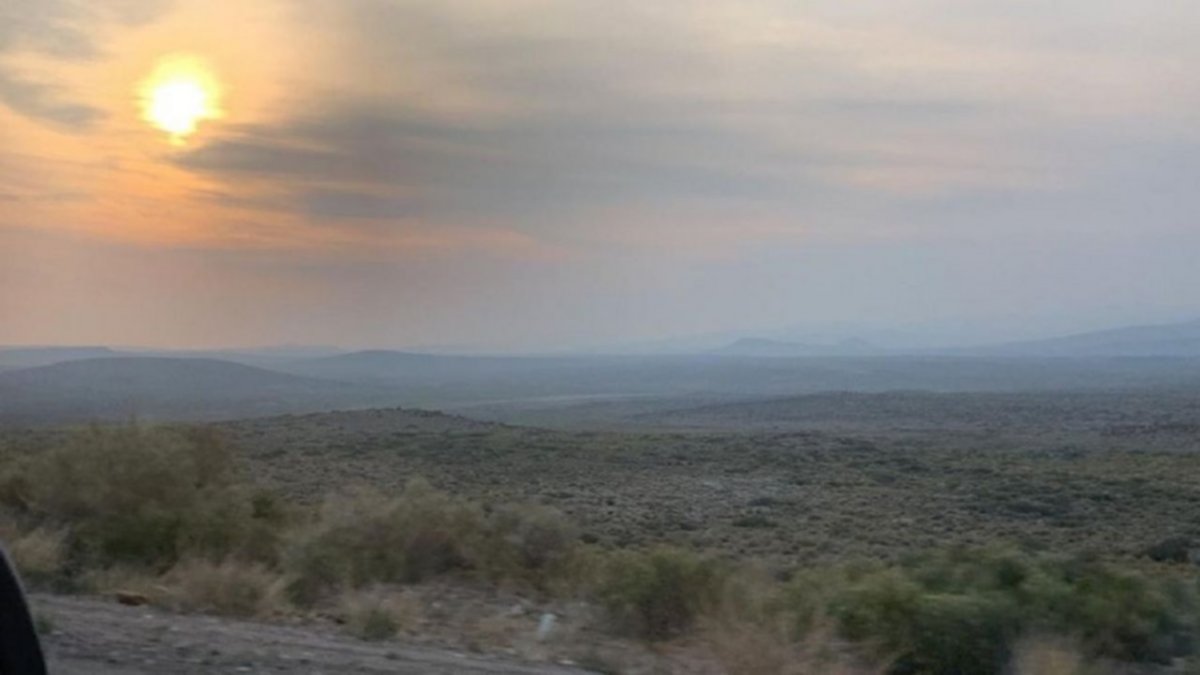Por un incendio en Chile, una nube de cenizas llegó a Neuquén
