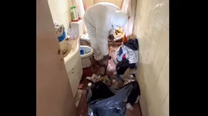 Neuquén: cayó en depresión y acumuló una tremenda cantidad de basura en su casa
