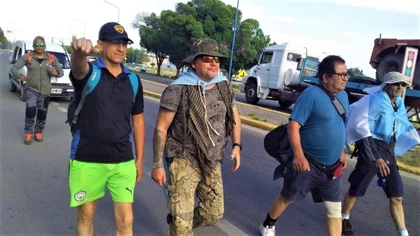 Retirados se refugiaron del temporal en una casa abandonada