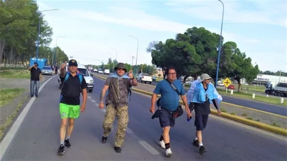 Retirados Policiales levantaron la caminata a Viedma