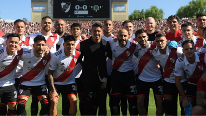 En la despedida de Pinola y Gallardo, River goleó al Betis