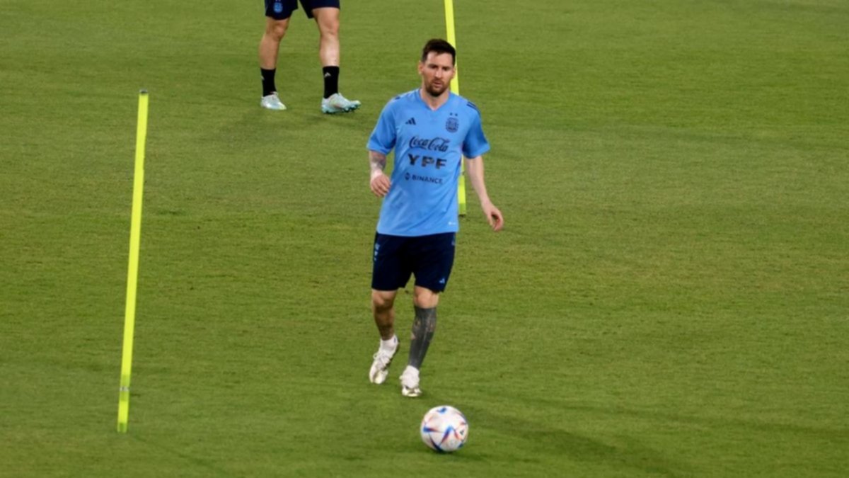 Messi se sumó a la selección y la gente se volvió loca