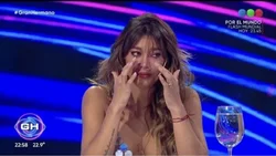 Se la vio llorando a Sol Pérez en el debate de GH, y las redes se preocuparon