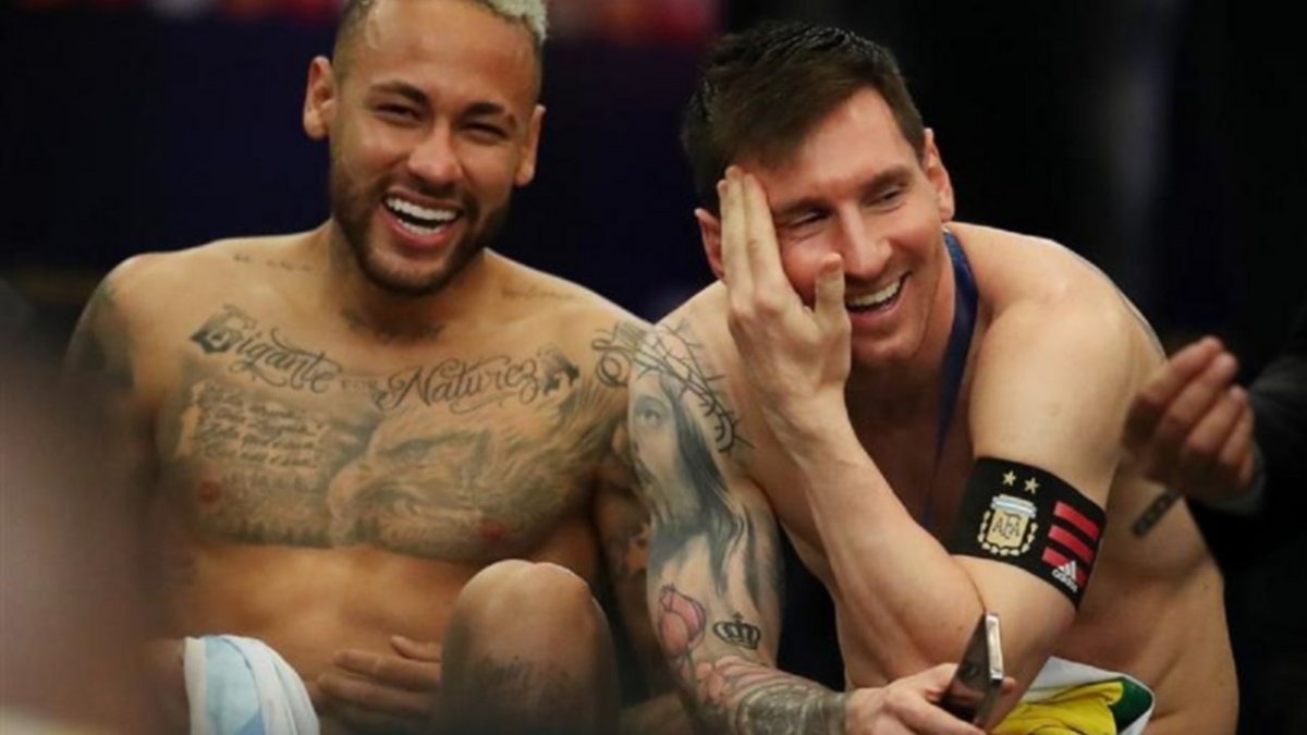 Neymar picante: "Le dije a Messi que le ganaré y seré campeón"