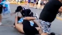 VIDEO: furia y violencia en el centro neuquino, así comenzaron los incidentes