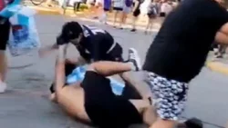 VIDEO: furia y violencia en el centro neuquino, así comenzaron los incidentes