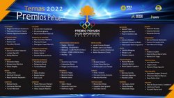 Se conocieron los ternados de los Premios Pehuen