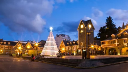 Bariloche, ya preparada para las fiestas