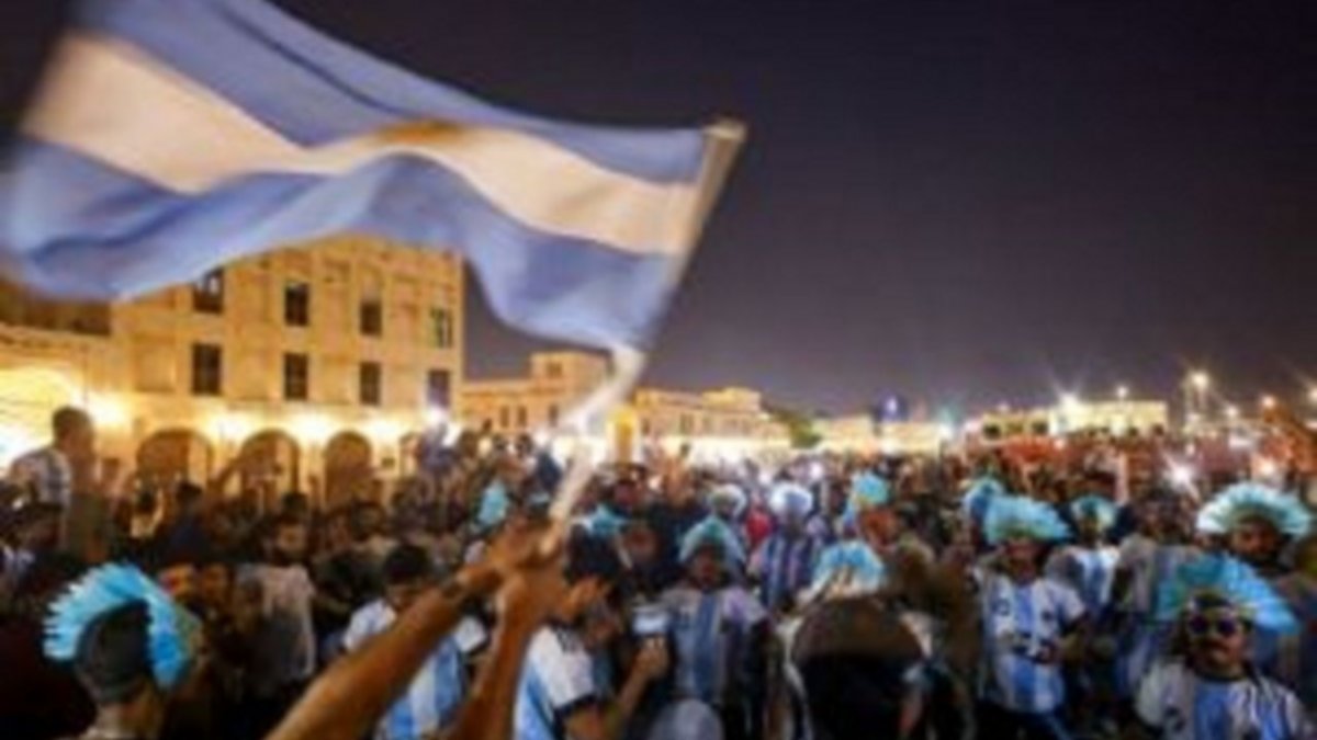 El banderazo argentino más grande previo a la final